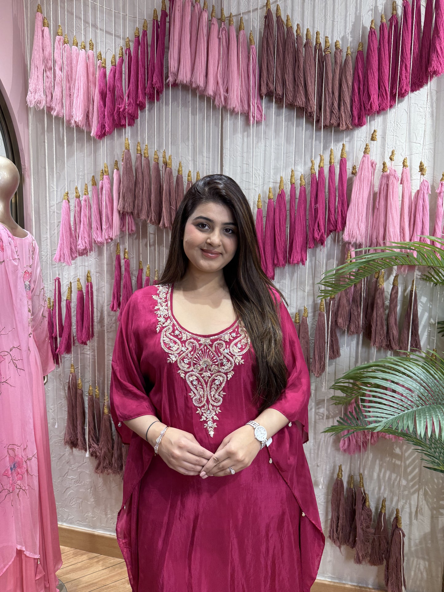 Raspberries-Kaftan-Set
