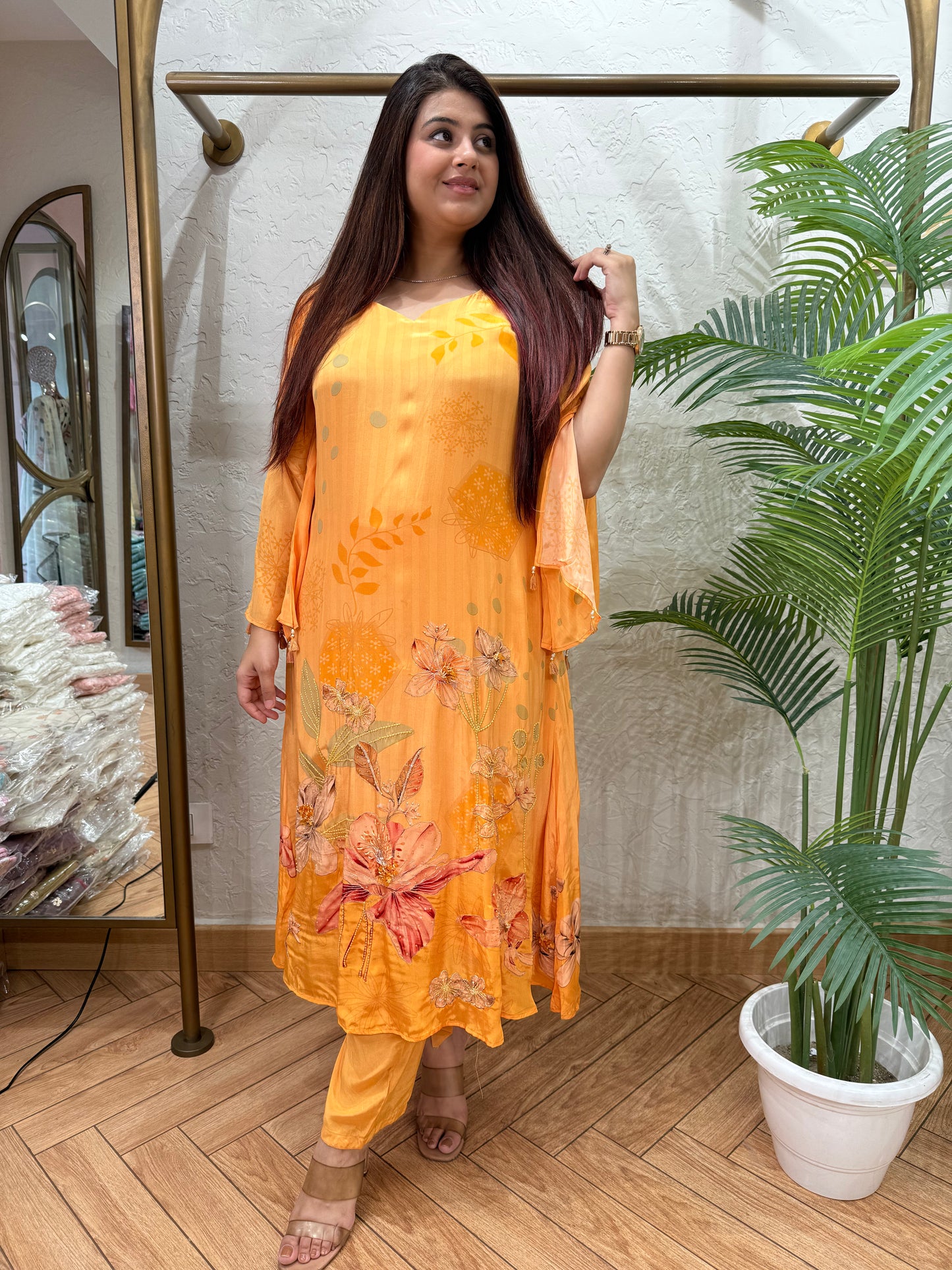 Banyan-Partywear Cord-Set