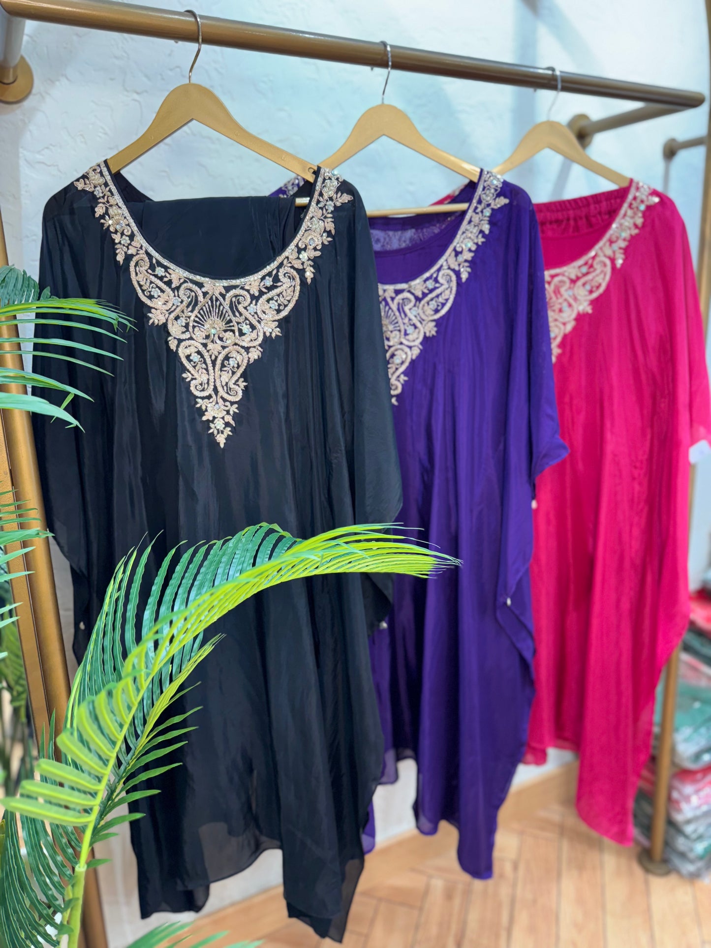 Raspberries-Kaftan-Set